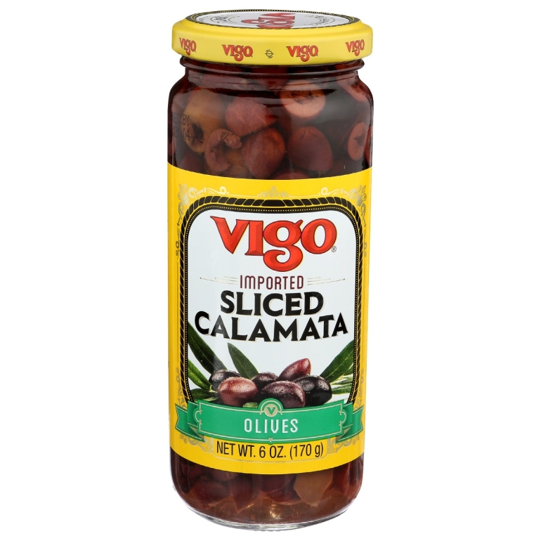 Sliced Calamata Olives, 6 oz