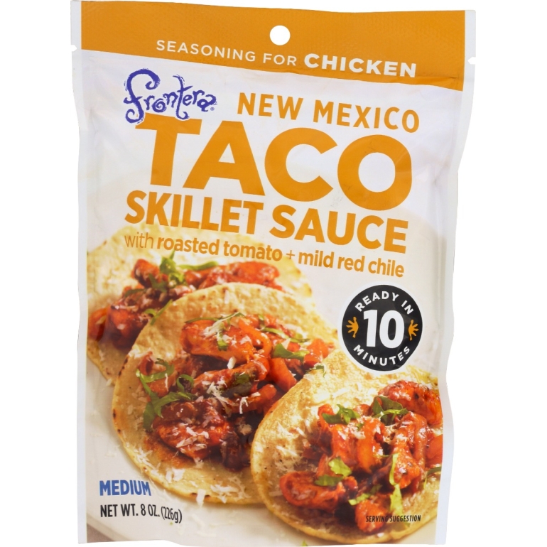 Ssnng Pch Taco Sklt Sce, 8 oz