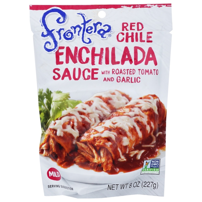 Ssnng Pouch Enchld Sce Red Chile, 8 oz