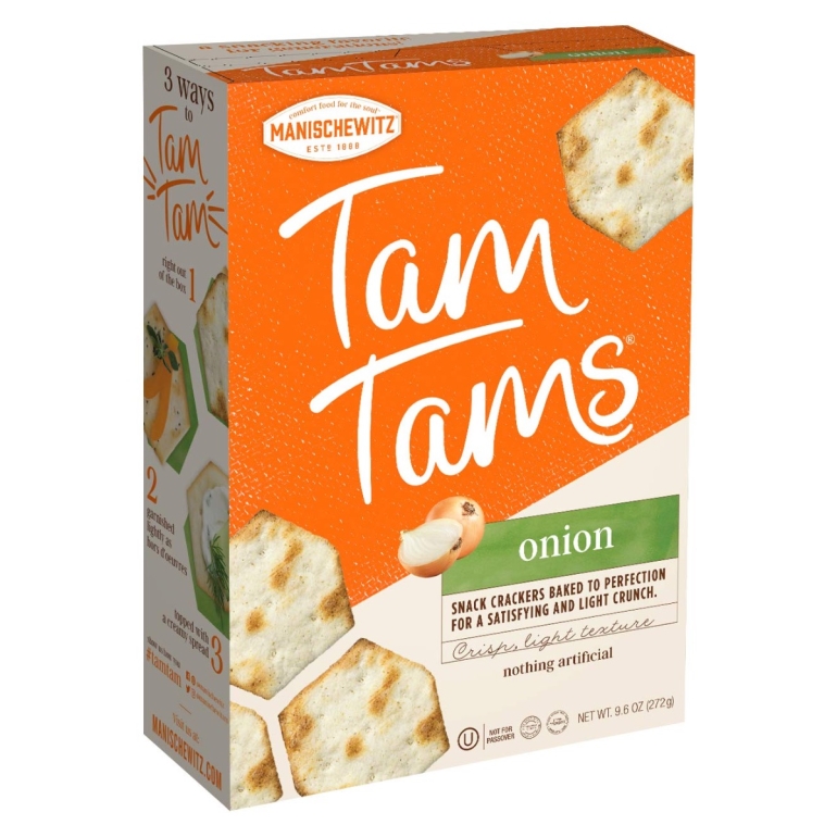 Cracker Snk Tamtam Onion, 9.6 oz