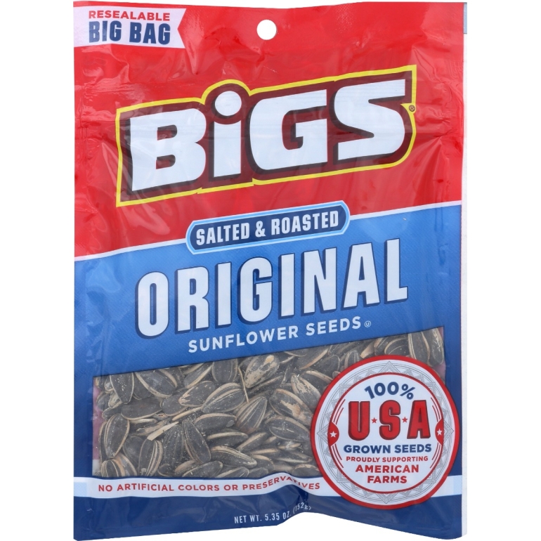 Seed Snflwr Orgnl Salt&Rstd, 5.35 oz