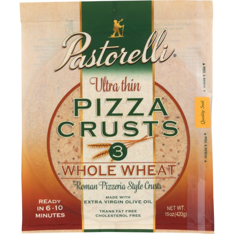 Crust Pza Thin Wwht 12In 3Pk, 15 OZ