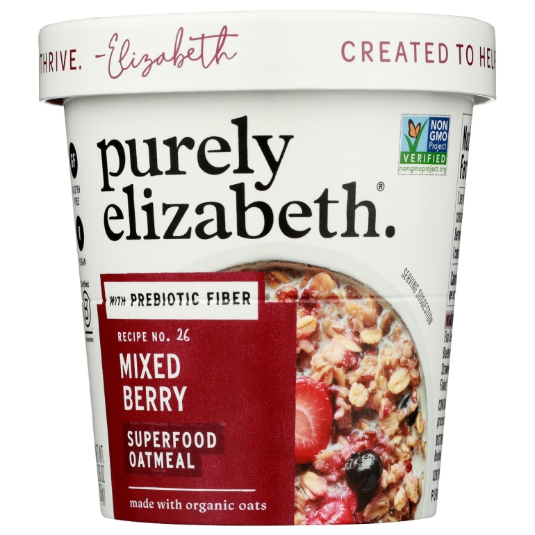 Mixed Berry Superfood Oat Cup With Prebiotic Fiber, 1.76 oz