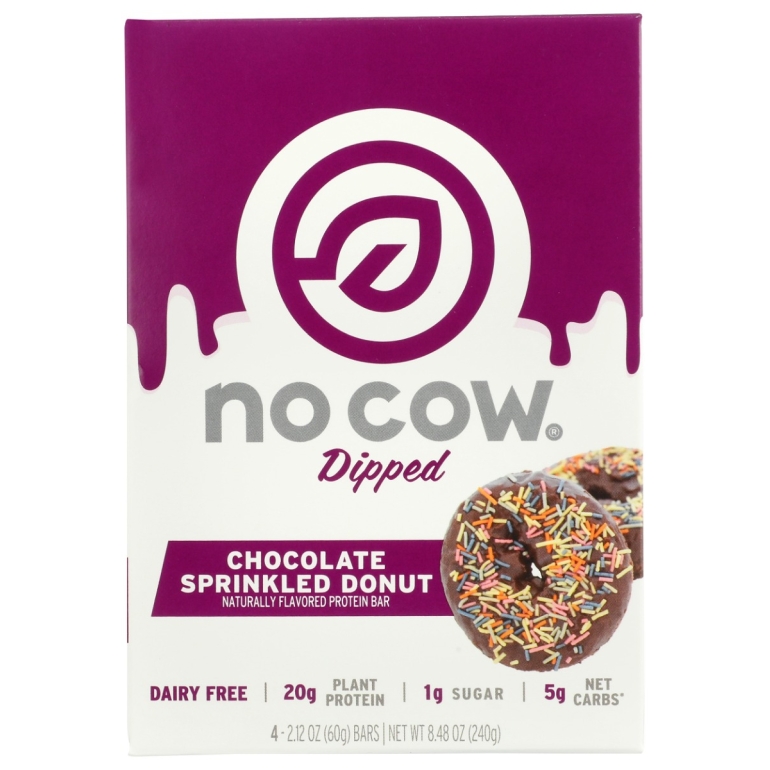 Dipped Chocolate Sprinkled Donut Bars 4Pk, 8.48 oz