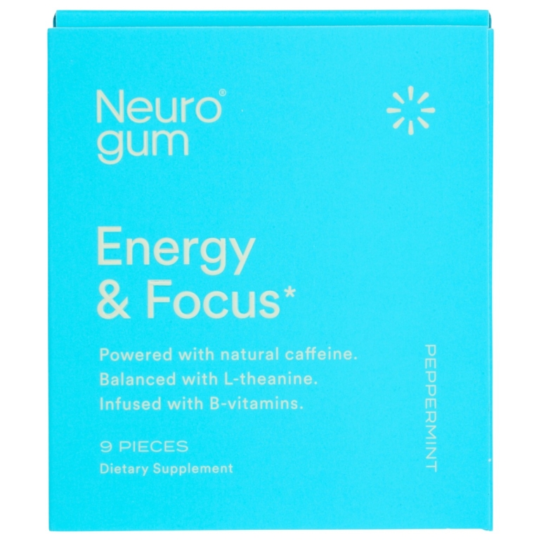 Gum Energy Focus Pprmnt, 9 PC