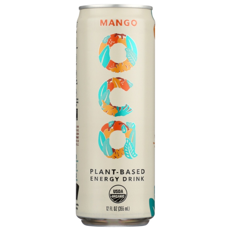 Mango Plant Based Energy Drink, 12 FO