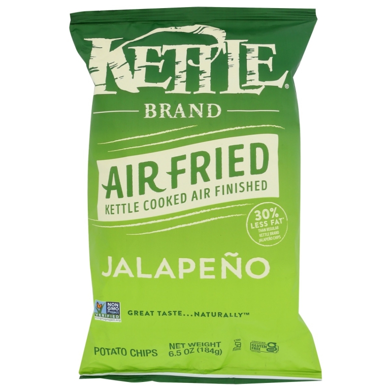Air Fried Jalapeno Kettle Chips, 6.5 oz