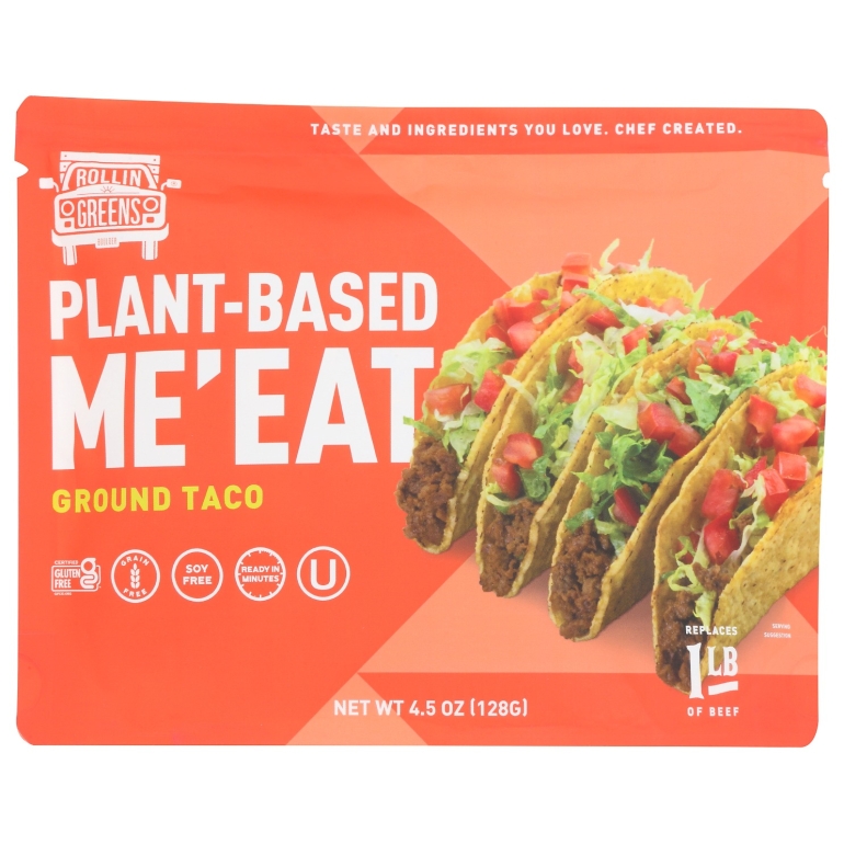 Ground Taco Plant Based Meeat, 4.5 oz