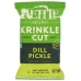 Krinkle Cut Dill Pickle Potato Chips, 7.5 oz