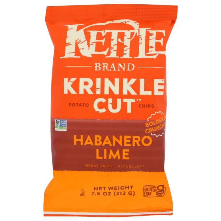 Krinkle Cut Habanero Lime, 7.5 oz