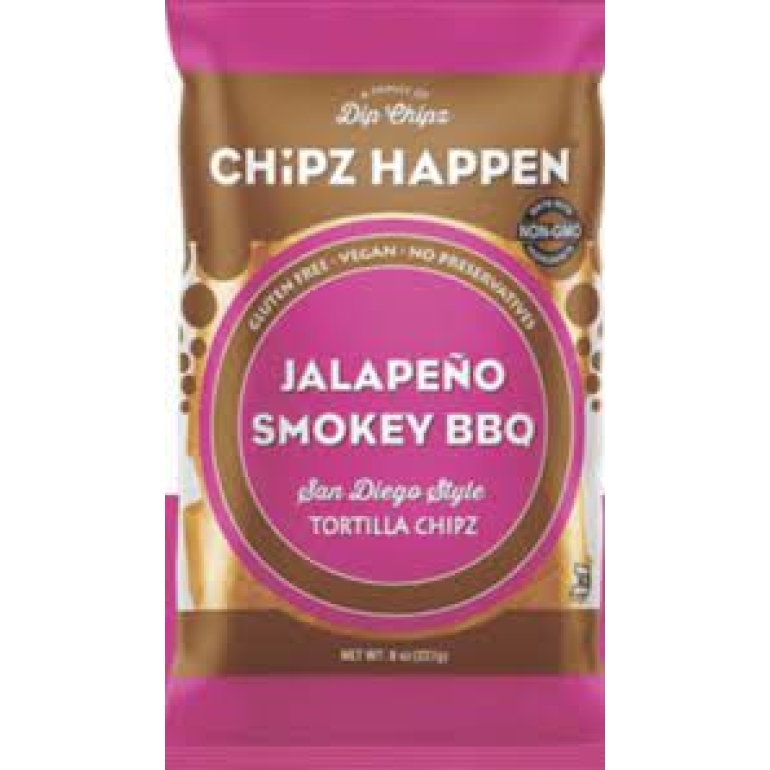 Chips Jalapeno Smky Bbq, 8 oz