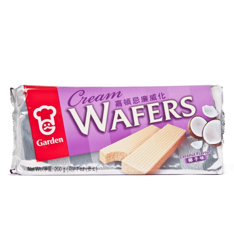 Wafers Coconut Cream, 7 OZ