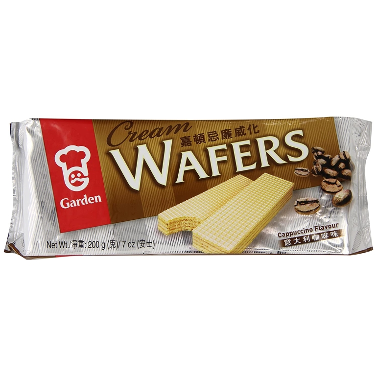 Wafers Cream Cappuccino, 7 OZ