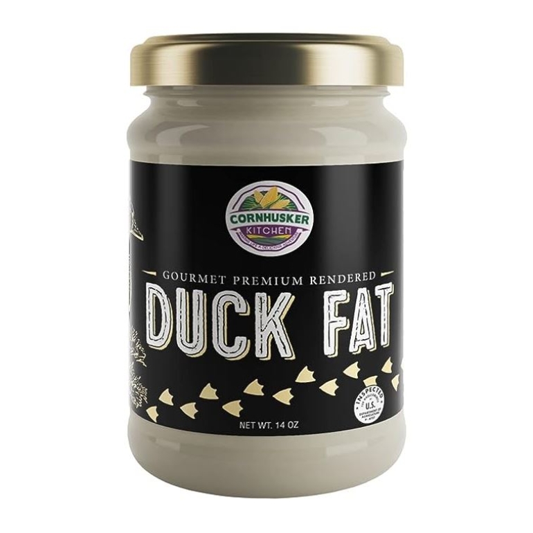 Gourmet Premium Rendered Duck Fat, 14 oz