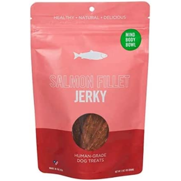 Salmon Fillet Jerky Dog Treat, 3 oz