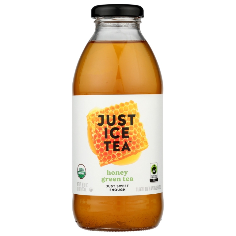 Just Ice Tea Honey Green Tea, 16 fo
