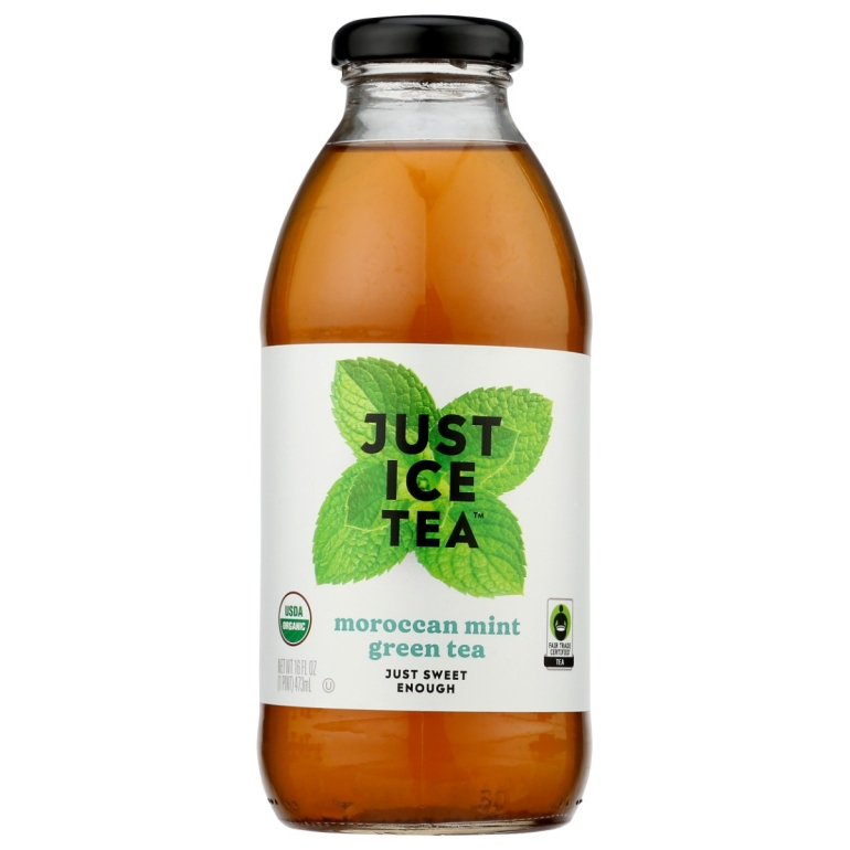 Just Ice Tea Moroccan Mint Green Tea, 16 fo