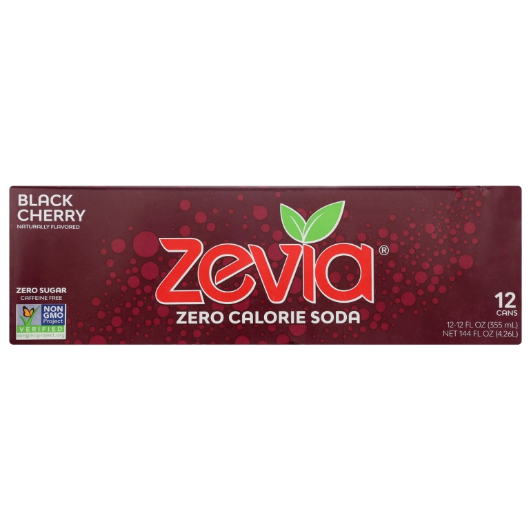 Zero Calorie Black Cherry Soda, 144 fo