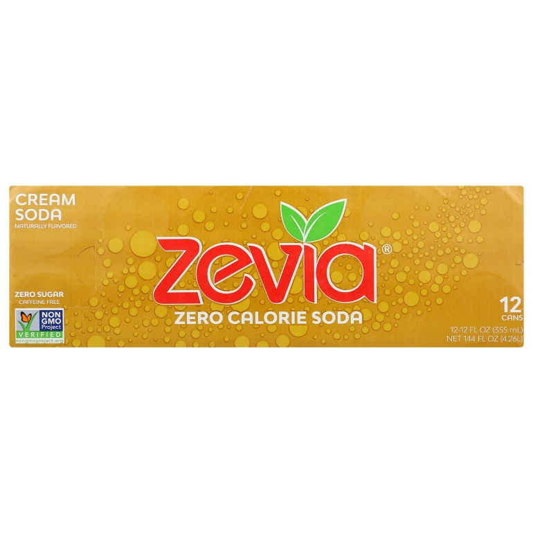 Zero Calorie Cream Soda, 144 fo