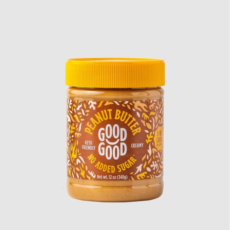 Creamy Peanut Butter No Sugar Added, 12 oz