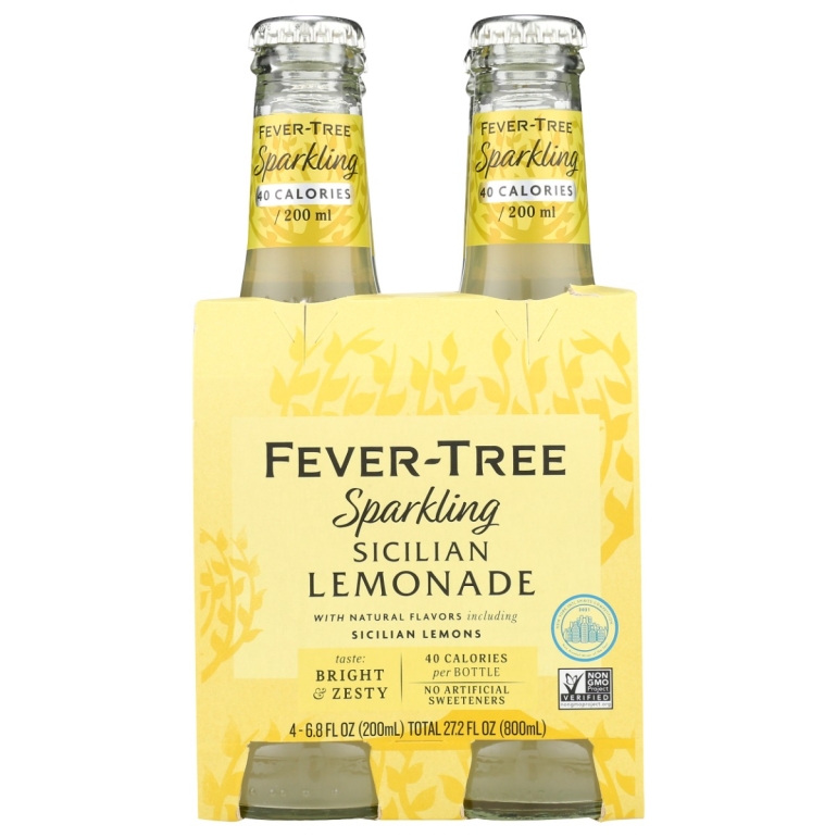 Sparkling Sicilian Lemonade 4pk, 27.2 fo