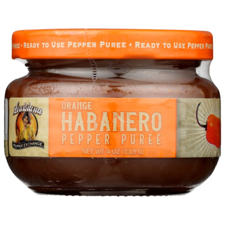 Puree Pepper Orange Hbnr, 4 OZ