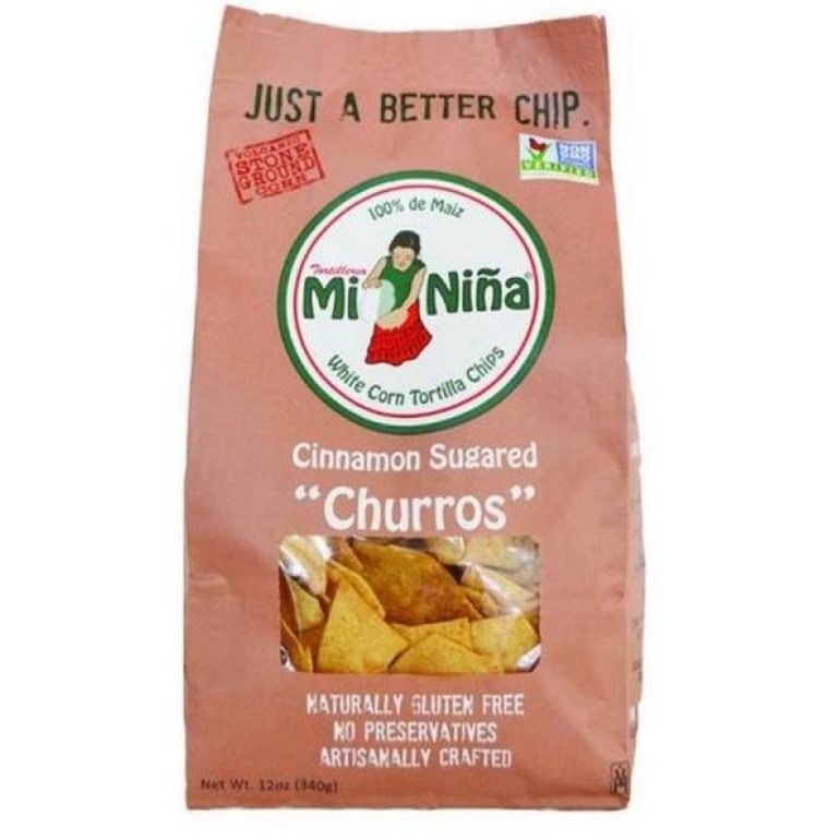 Cinnamon Churros Tortilla Chips, 12 oz