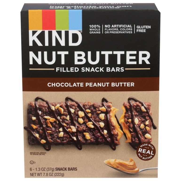 Bar Nut Butter Choc Pb, 7.8 OZ