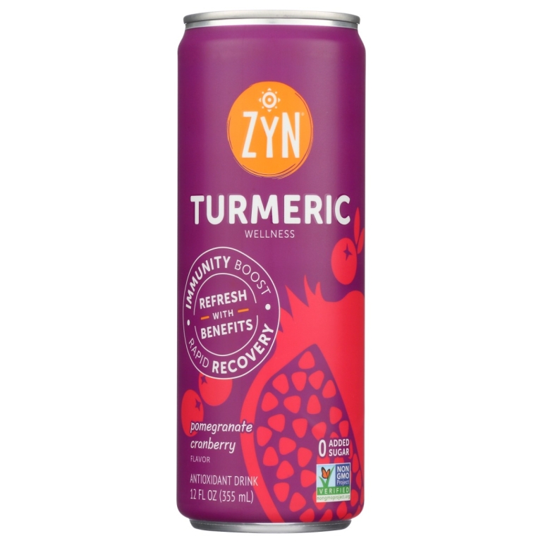 Turmeric Wellness Drink Pomegranate Cranberry, 12 fo