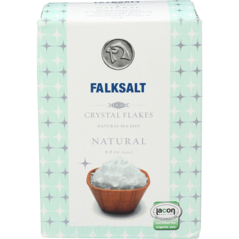 Salt Flakes Natural, 8.8 oz