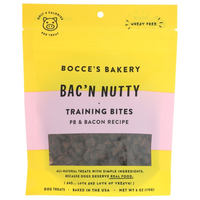 Peanut Butter Bacon Recipe Training Bites, 6 oz