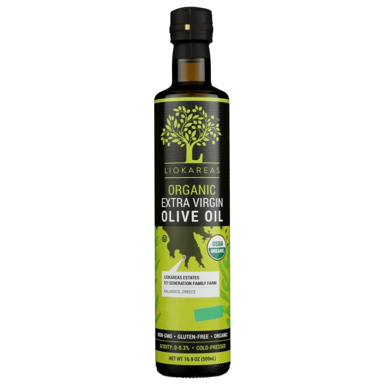 Organic Greek Extra Virgin Olive Oil, 500 ml