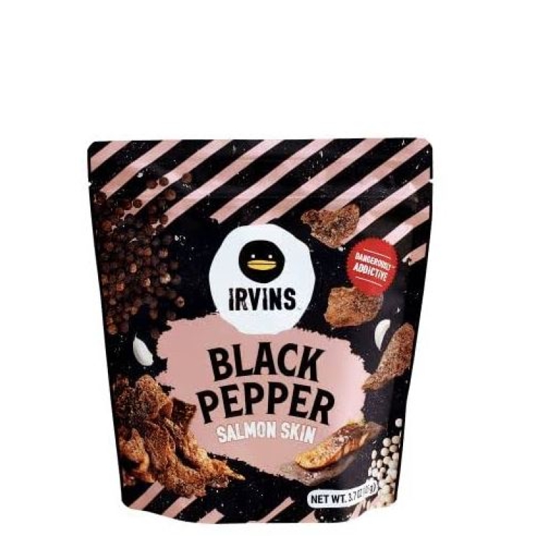 Black Pepper Salmon Skin, 3.7 oz