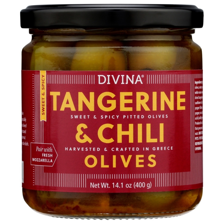 Olives Tangerine N Chili, 14.1 OZ