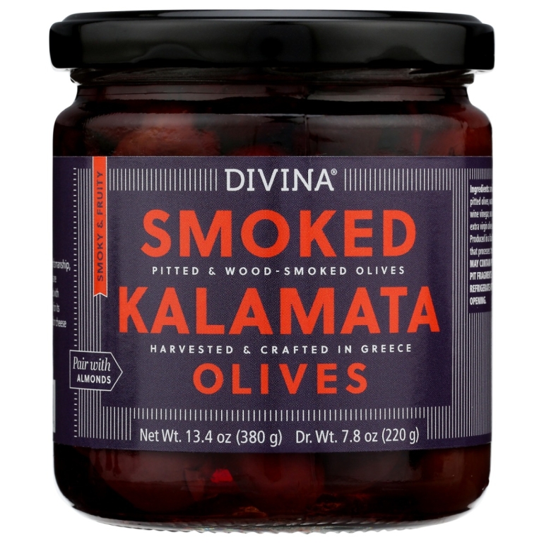 Olives Smoked Kalamata, 7.8 OZ