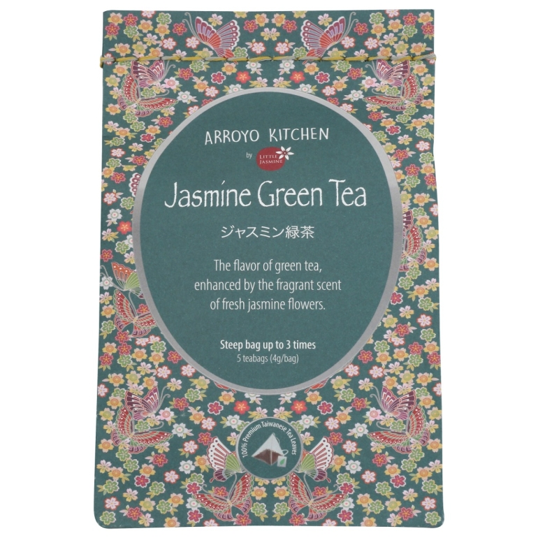 Tea Bag Grn Jasmine 5ct, 0.7 oz