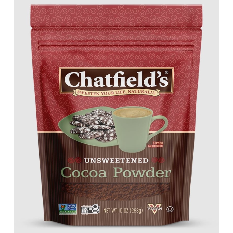 Unsweetened Cocoa Powder Pouch, 10 oz