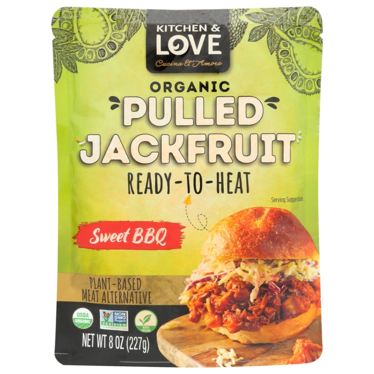 Sweet Bbq Organic Pulled Jackfruit, 8 oz