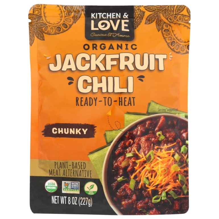 Chunky Organic Jackfruit Chili, 8 oz