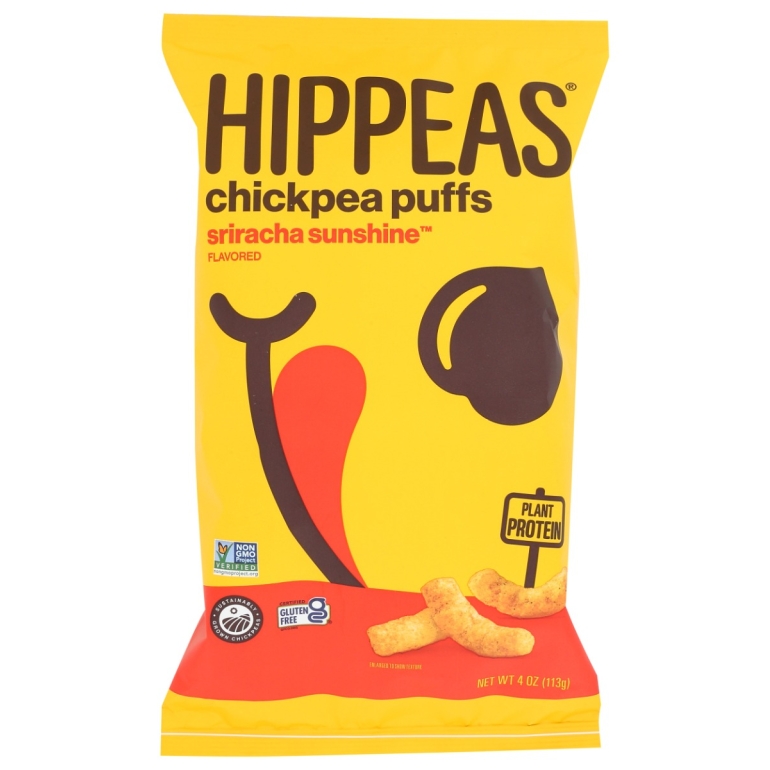 Sriracha Sunshine Chickpea Puffs, 4 oz