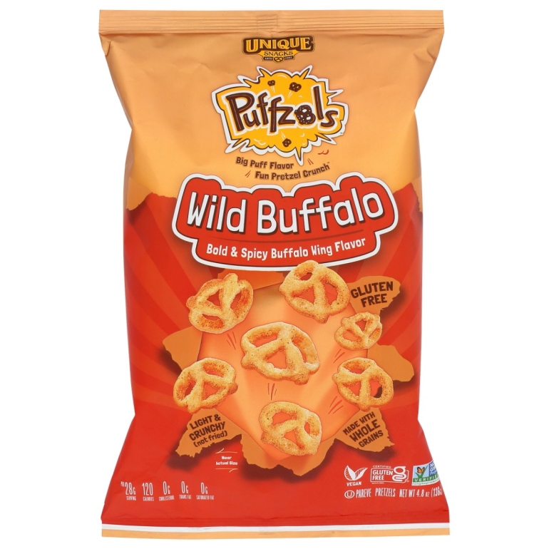 Wild Buffalo Puffzels, 4.8 oz