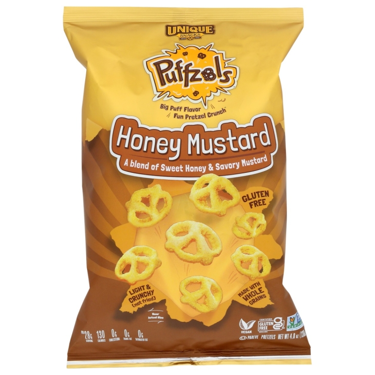 Honey Mustard Puffzels, 4.8 oz