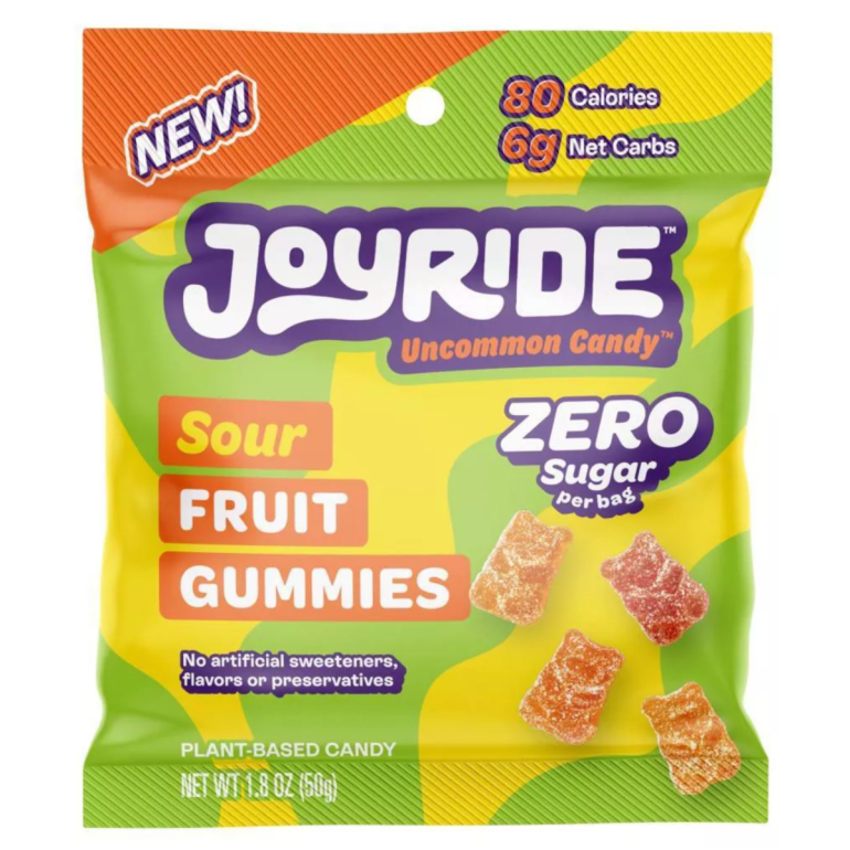 Gummies Sour Fruit Zero, 1.8 OZ