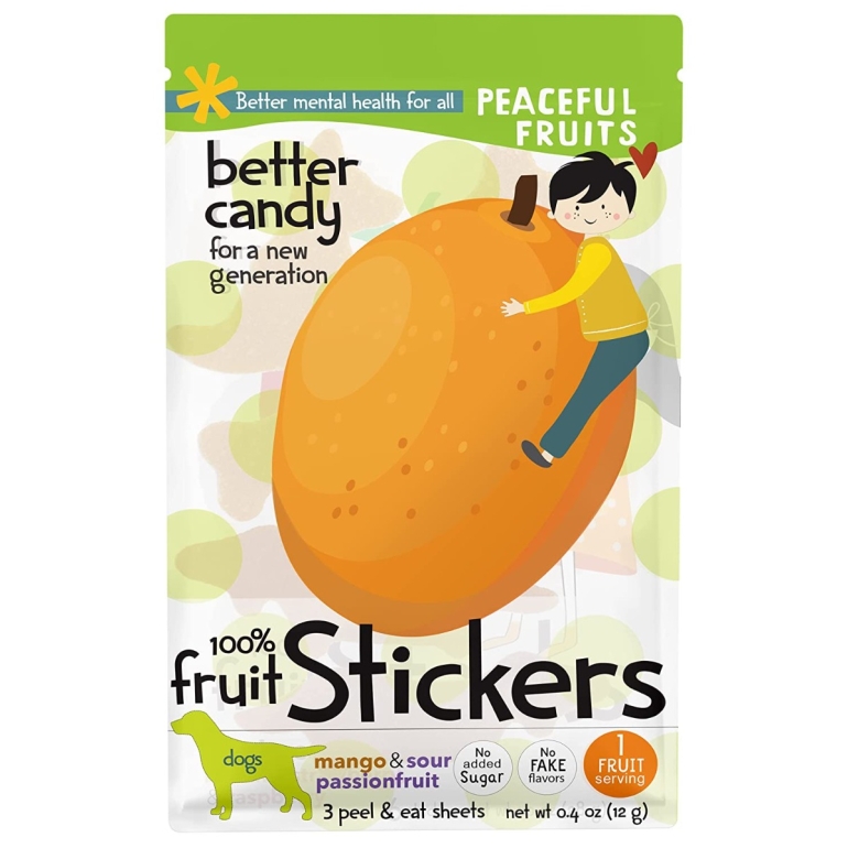 Mango Passionfruit Candy Stickers, 0.4 oz