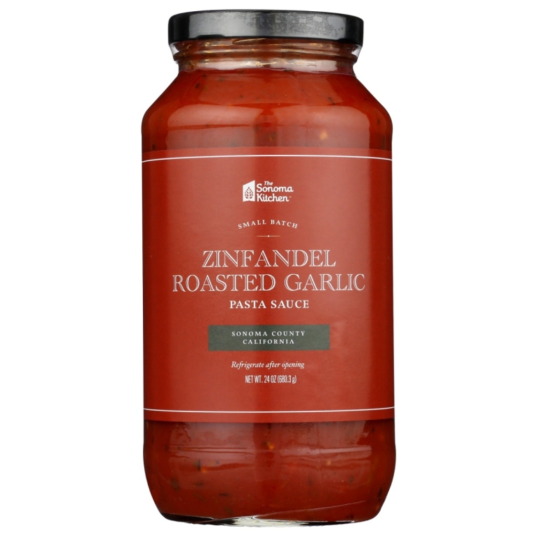 Zinfandel Roasted Garlic Pasta Sauce, 24 oz