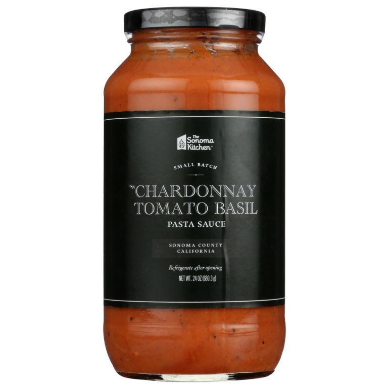 Chardonnay Tomato Basil Pasta Sauce, 24 oz