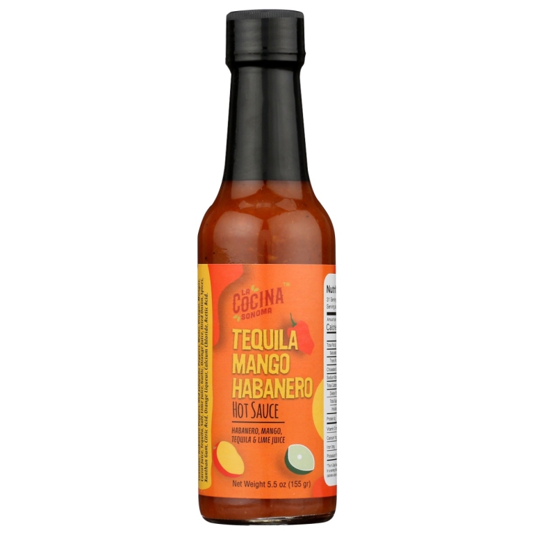 Sauce Hot Tequl Mng Hbnr, 5.5 OZ