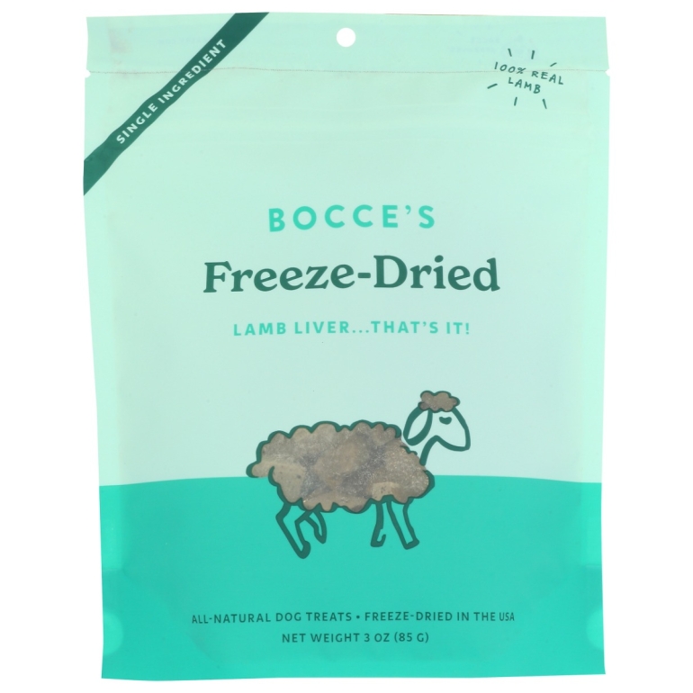 Lamb Liver Freeze Dried Dog Treats, 3 oz