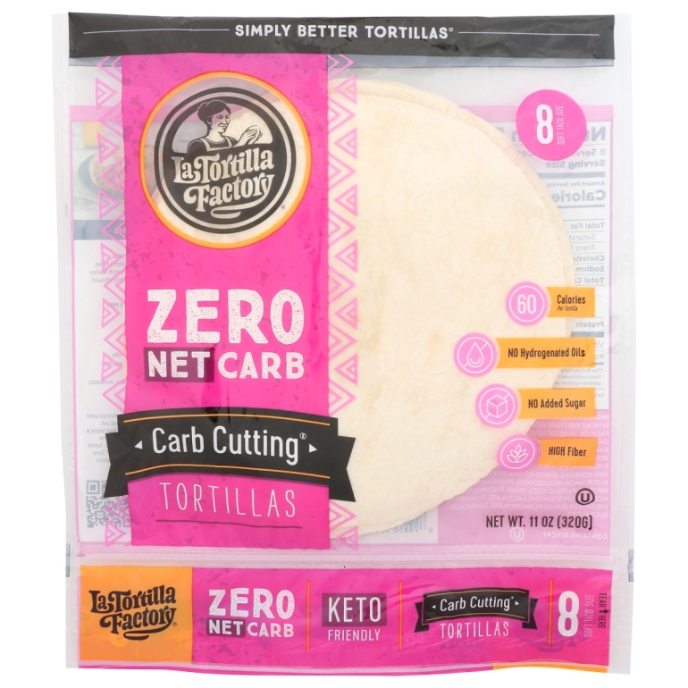 Carb Cutting Zero Net Tortillas, 11 oz