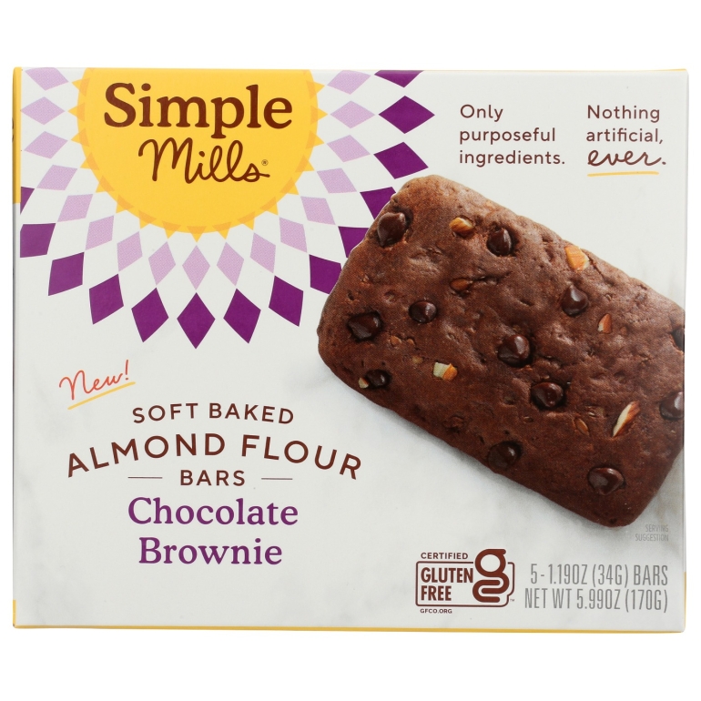 Soft Baked Almond Flour Chocolate Brownie, 5.99 oz